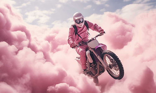 ai cloud biker